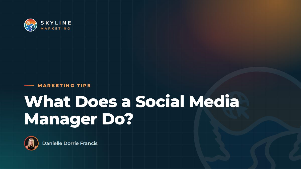 What Does a Social Media Manager Do?